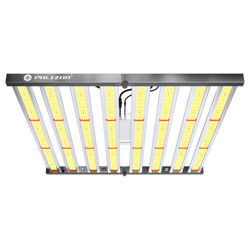 PHLIZON FD6000 640W Full-spectrum Daisy Chain Dimmable LED Grow Light with Detachable Driver